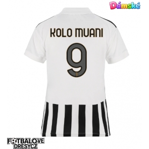Juventus Randal Kolo Muani #9 Dámské Domácí Dres 2026-27 Krátký Rukáv